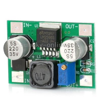S-DIY-0312 Einstellbare DC-DC Module, 4,5-30V auf 1,25-26V, 3A, SMD S-DIY-0312 Einstellbare DC-DC Module, 4,5-30V auf 1,25-26V, 3A, SMD