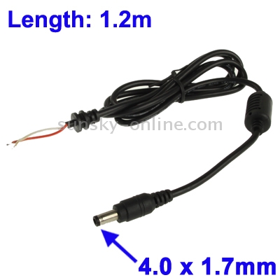 4,0 х 1,7 mm Stromkabel, Länge: 1,2 m 4,0 х 1,7 mm Stromkabel, Länge: 1,2 m