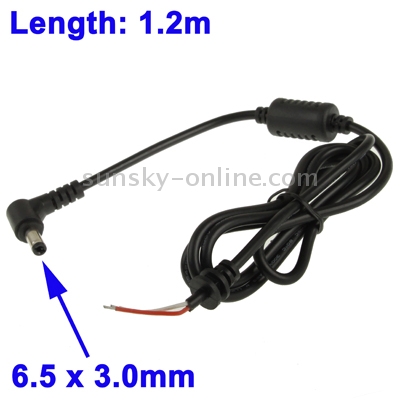 6,5 х 3,0 mm Stromkabel , Länge: 1,2 m 6,5 х 3,0 mm Stromkabel , Länge: 1,2 m
