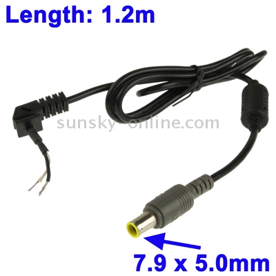 7,9 х 5,0 mm Stromkabel, Länge: 1,2 m 7,9 х 5,0 mm Stromkabel, Länge: 1,2 m