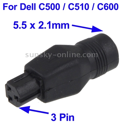 Adapter 5,5х2,1mm DC für Dell C500 / C510 / C600 / C610