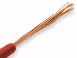 Draht montage 0,5mm2, rot Draht montage 0,5mm2, rot