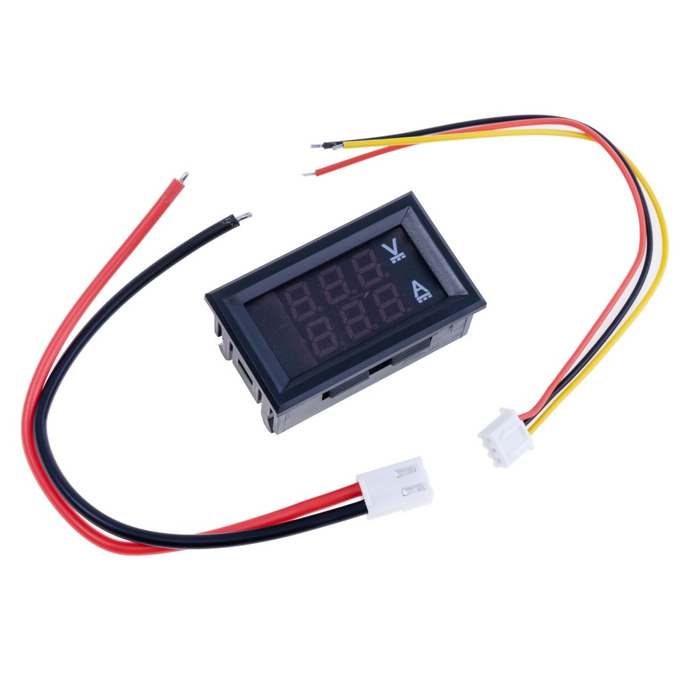 Вольт/аметр DC100V/50A (DSN-VC288) червоний/червоний