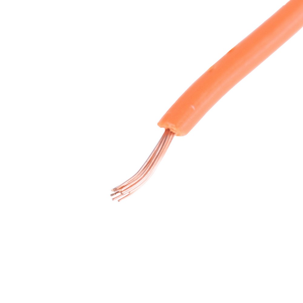 Провід багатожильний 0.3mm² (22AWG, 16xD0.15mm) помаранчевий Провід багатожильний 0.3mm² (22AWG, 16xD0.15mm) помаранчевий