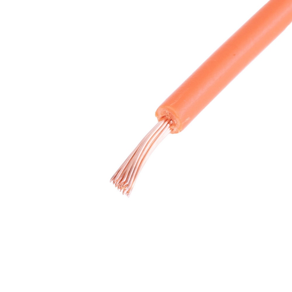 Провід багатожильний 0.5mm² (20AWG, 16xD0.20mm) помаранчевий