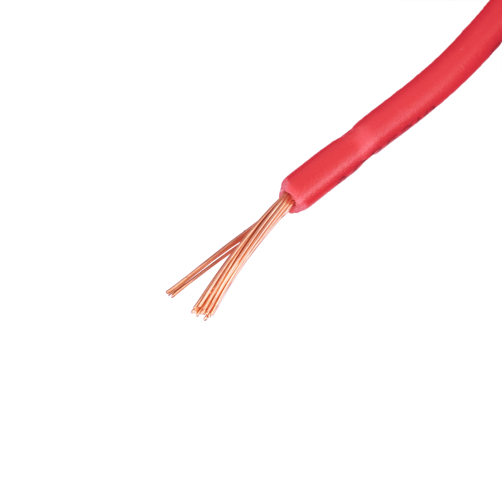 Провод многожильный 0.5mm2 (20AWG/16xD0.20мм, медь, PVC), красный