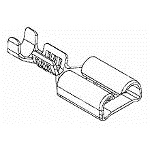 Klemme messer- 2,8mm, Buchse (0940304921)