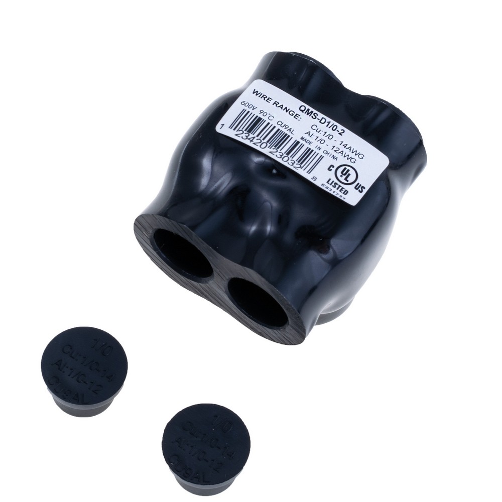 Isoliert Verbinder für Drähte zweiportig, 1/0 AWG - 14 AWG, ITC-102D-1/0AWG Isoliert Verbinder für Drähte zweiportig, 1/0 AWG - 14 AWG, ITC-102D-1/0AWG