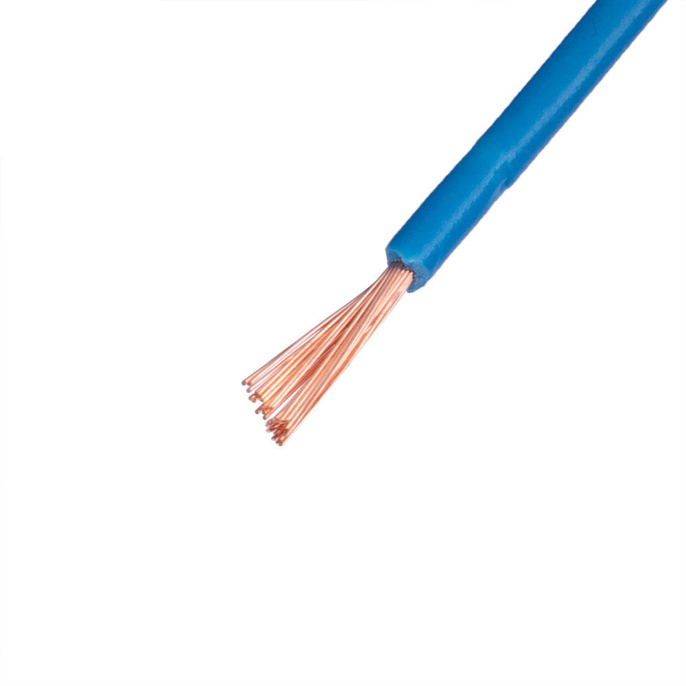 Провод многожильный 1.0mm2 (18AWG/32xD0.20мм, медь, PVC), синий