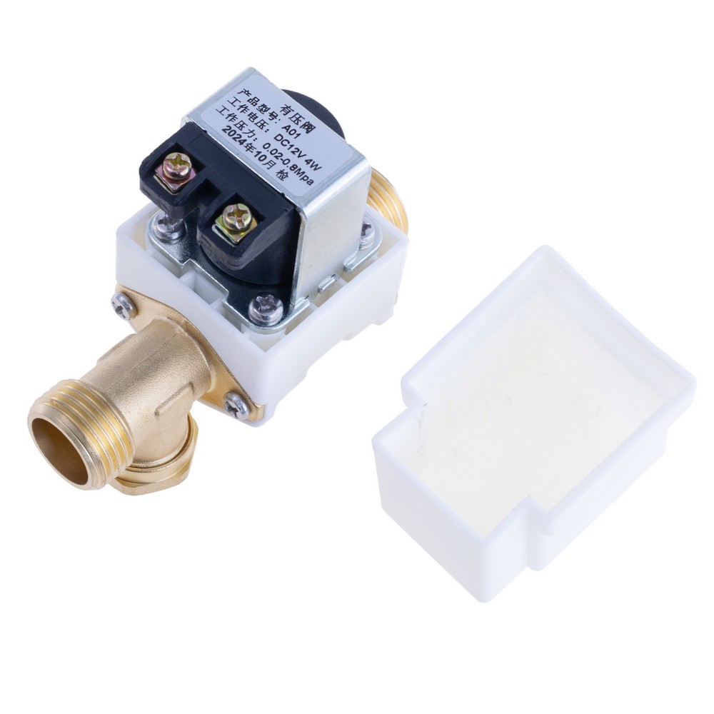 Водяной клапан 1/2" 12VDC 0,02Mpa-0,8Mpa