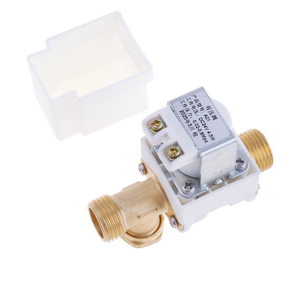 Водяной клапан 1/2" 24VDC 0,02Mpa-0,8Mpa