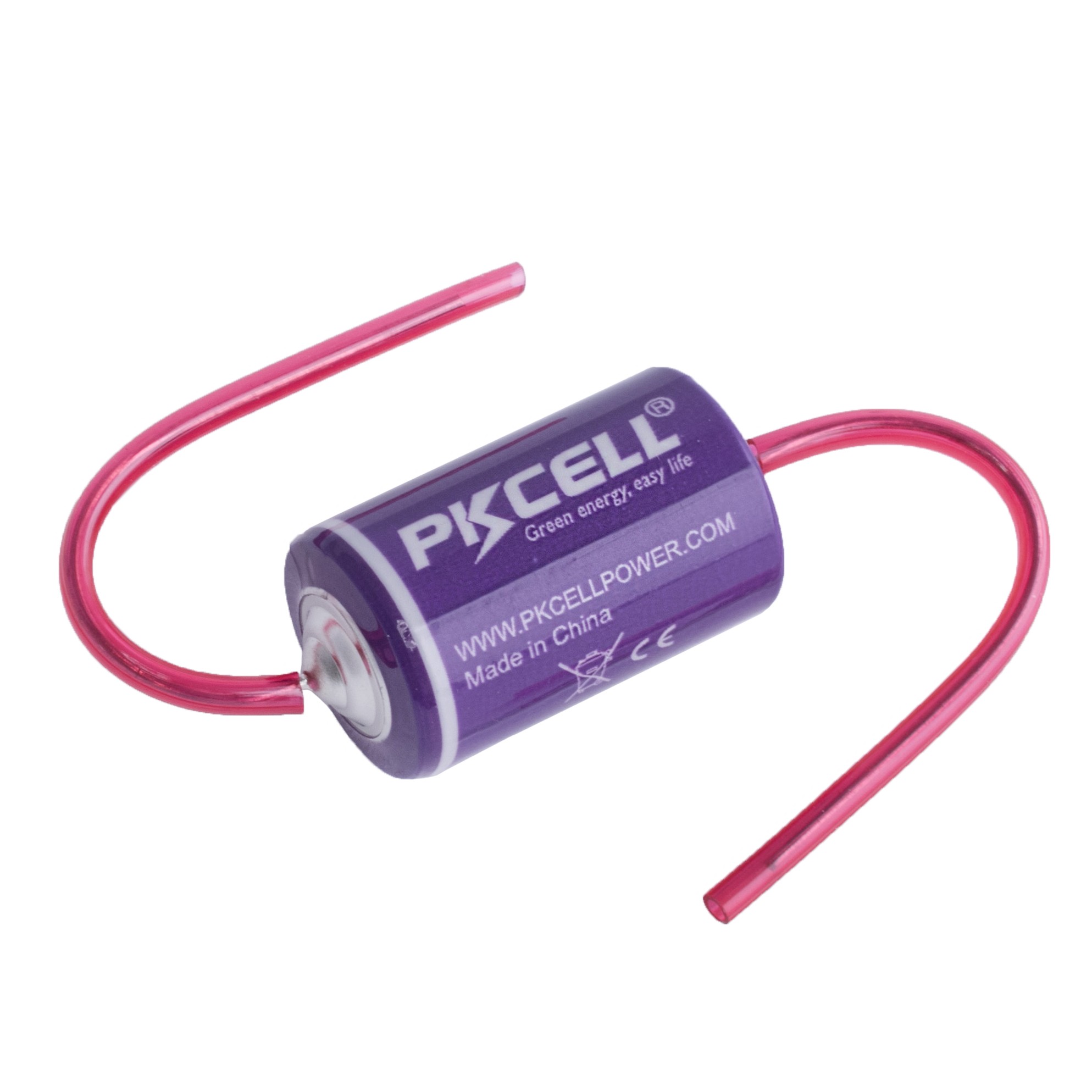 Батарейка литиевая "1/2AA" 3,6 V - PKCELL (ER14250 Axial (1/2AA),3.6V ,1200mah) Батарейка литиевая "1/2AA" 3,6 V - PKCELL (ER14250 Axial (1/2AA),3.6V ,1200mah)