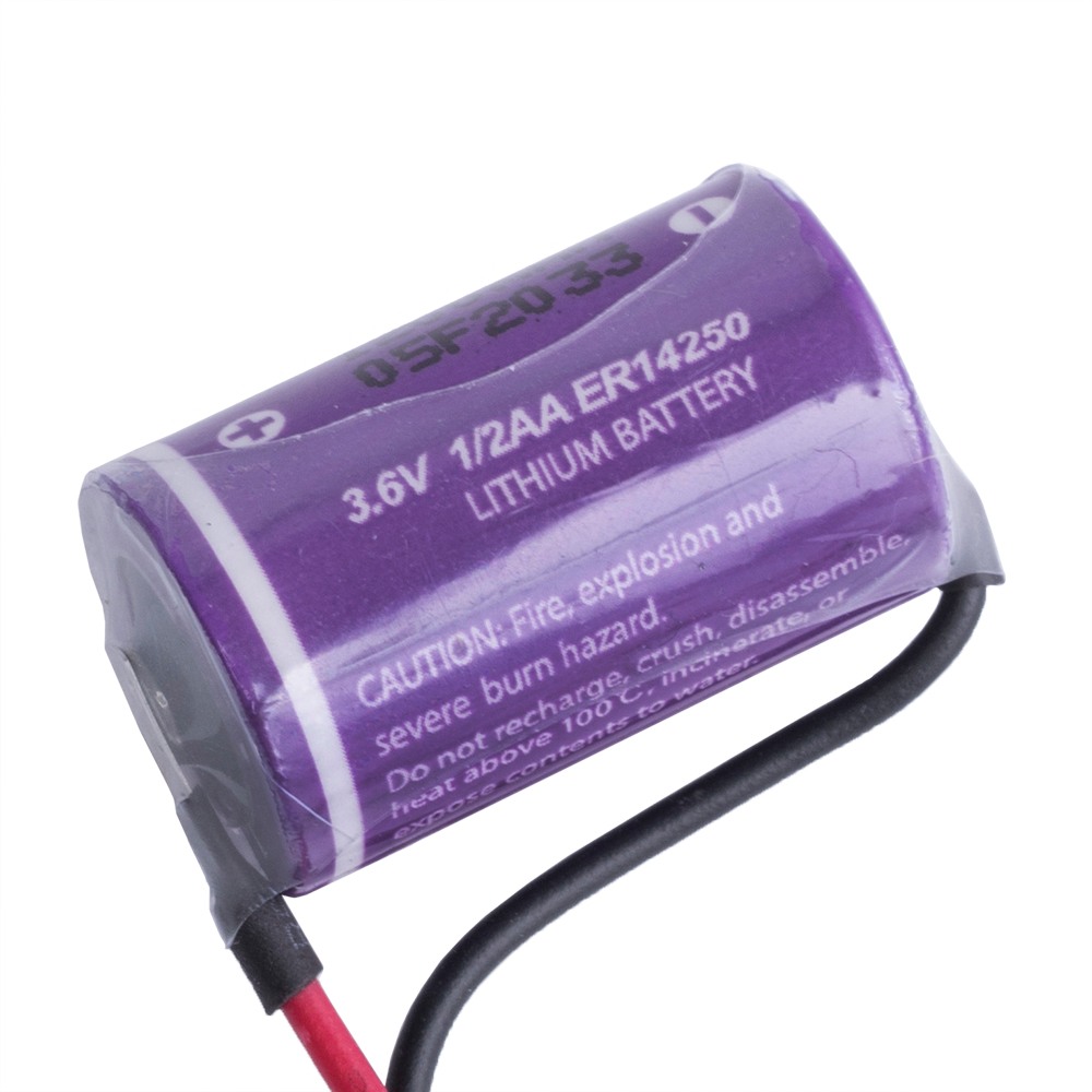 Батарейка литиевая "1/2AA" 3.6 V - PKCELL (ER14250 wire + XH-2P(1/2AA), 3.6V 1200mah)