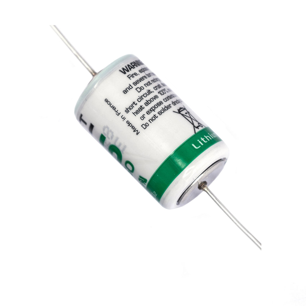 SAFT Lithium Batterie 1/2 AA LS14250 CNA (SAFT-LS14250CNA) Drahtanschlusse Lithium-Thionylchlorid