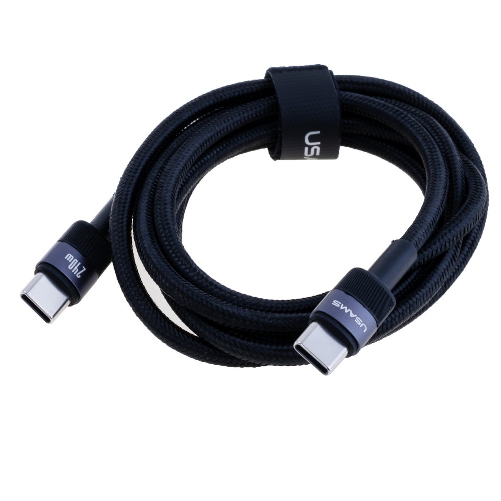 SJ727 240W Aluminum Alloy Data Cable Type-C To Type-C - SY Series 1.2M (SJ727USB01 Tarnish – USAMS)