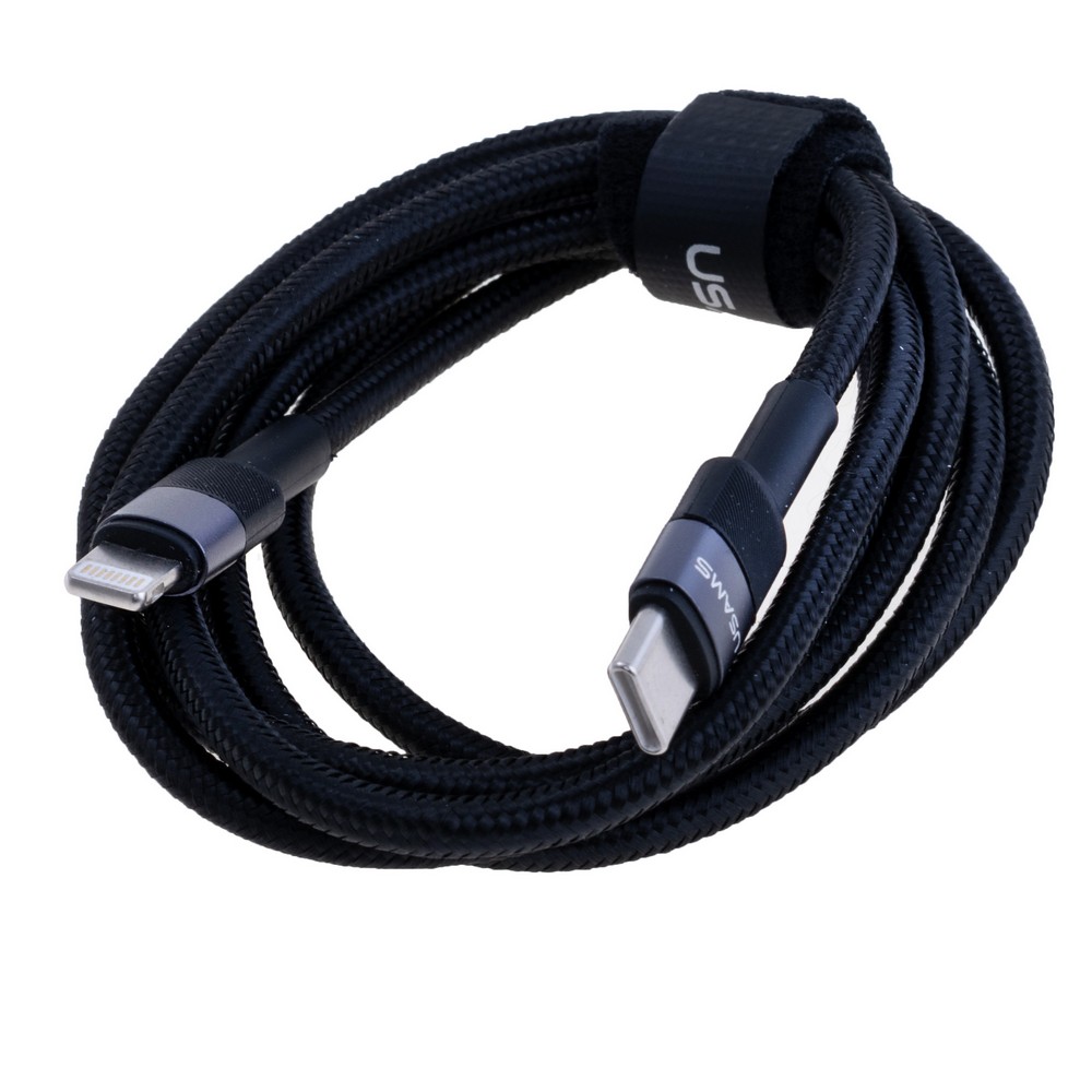 SJ729 30W Aluminum Alloy Data Cable Type-C To Lightning - SY Series 1.2m (SJ729USB01 Tarnish – USAMS)