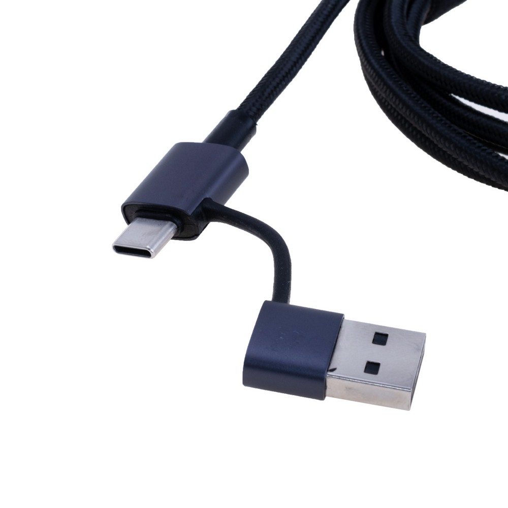 SJ737 240W 6 in 1 Fast charging Cable-Sufeng Series 1.2m (SJ737USB01 Tarnish – USAMS)