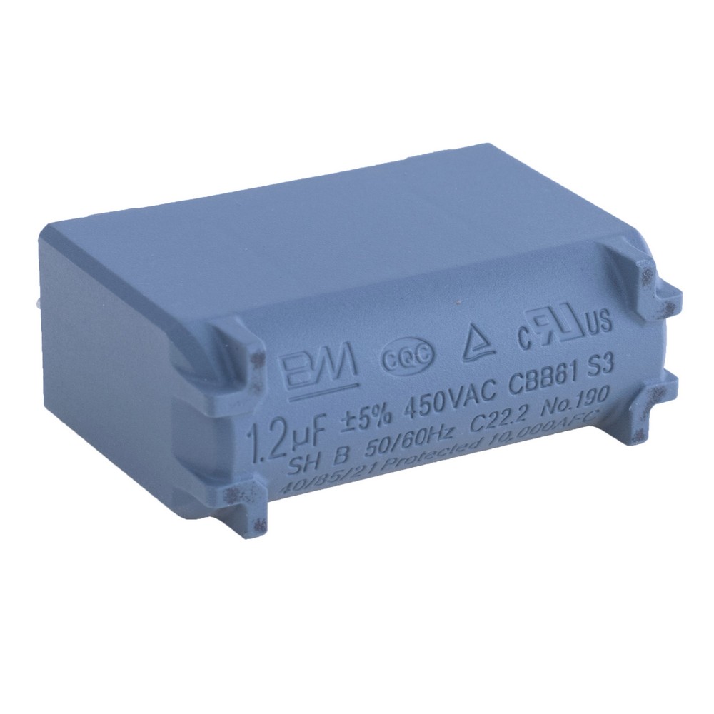 1,2uF 450VAC ±5% CBB61 36x14x26, конденсатор пусковий CBB61-125J450V