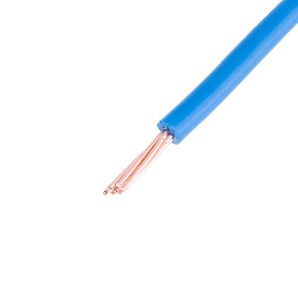 Провід багатожильний 1.5mm² (16AWG, 7xD0.52mm) синій Провід багатожильний 1.5mm² (16AWG, 7xD0.52mm) синій