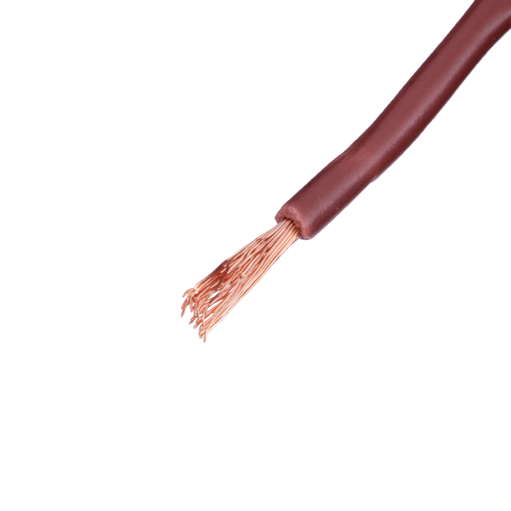 Провод многожильный 1.5mm2 (16AWG/48xD0.20мм, медь, PVC), коричневый