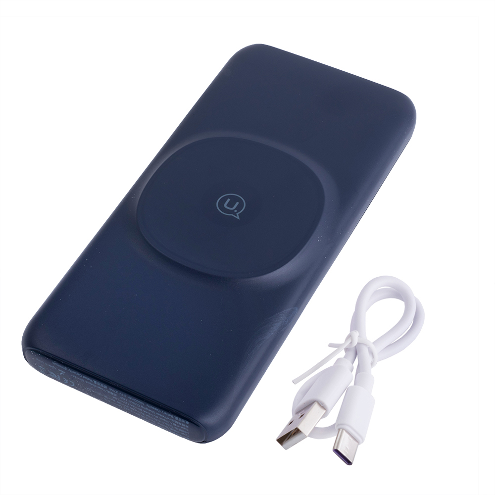 Power Bank 10000mAh 37Wh (Rated Capacity: 6000mAh) US-CD171 PB62 QC3.0+PD 20W синий (USAMS)