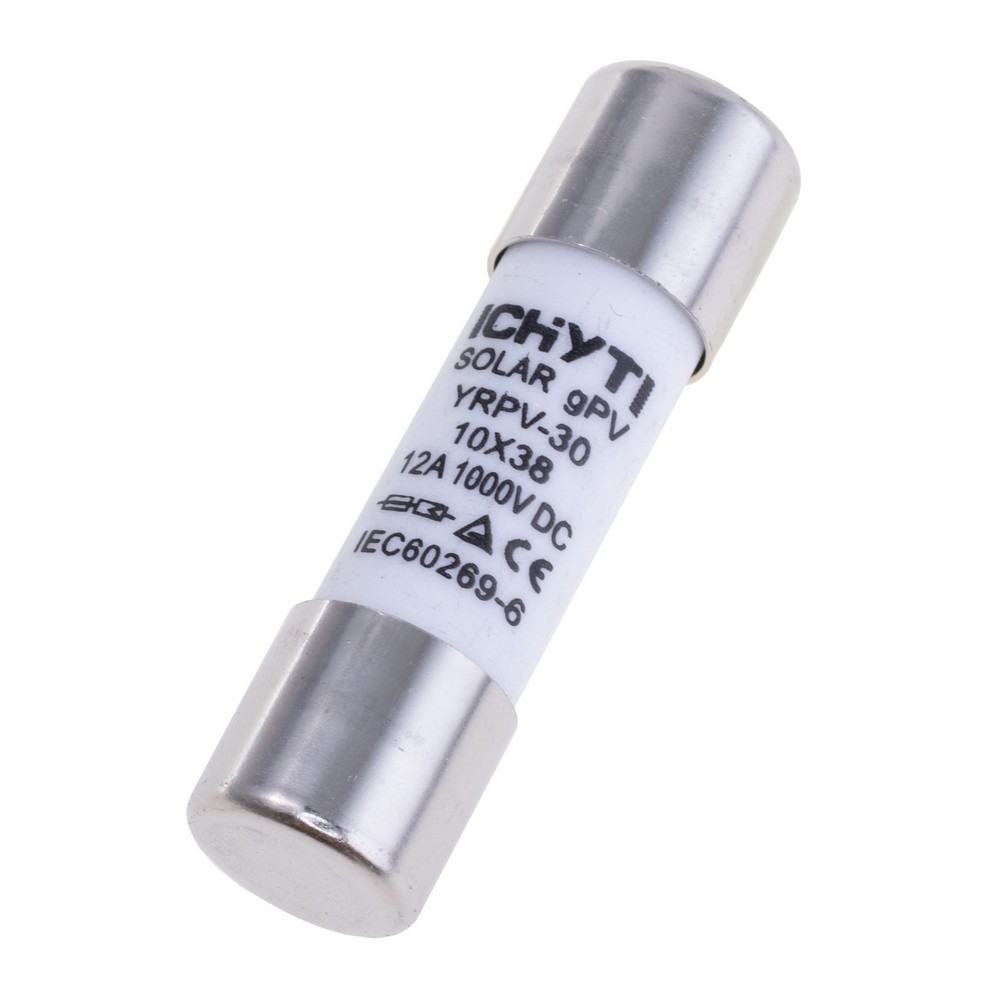 Предохранитель 10x38мм 12A 1000V (FUSE 10x38 - 12A)