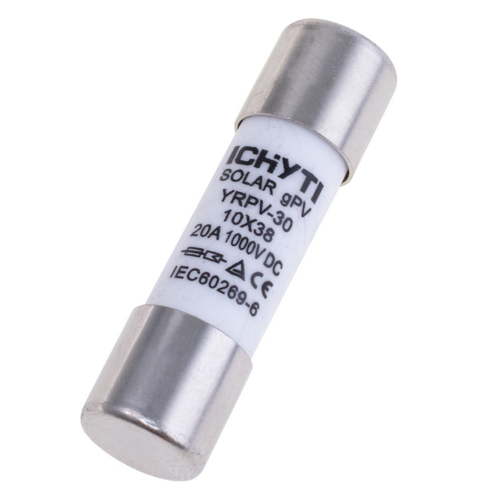 Предохранитель 10x38мм 20A 1000V (FUSE 10x38 - 20A)