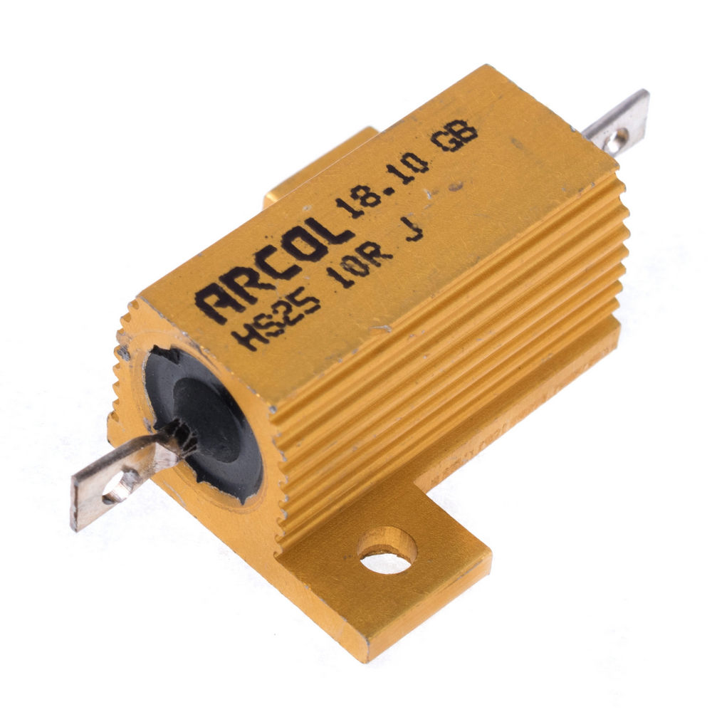 HS25-10RJ (Arcol) 10R, 25W, 5%