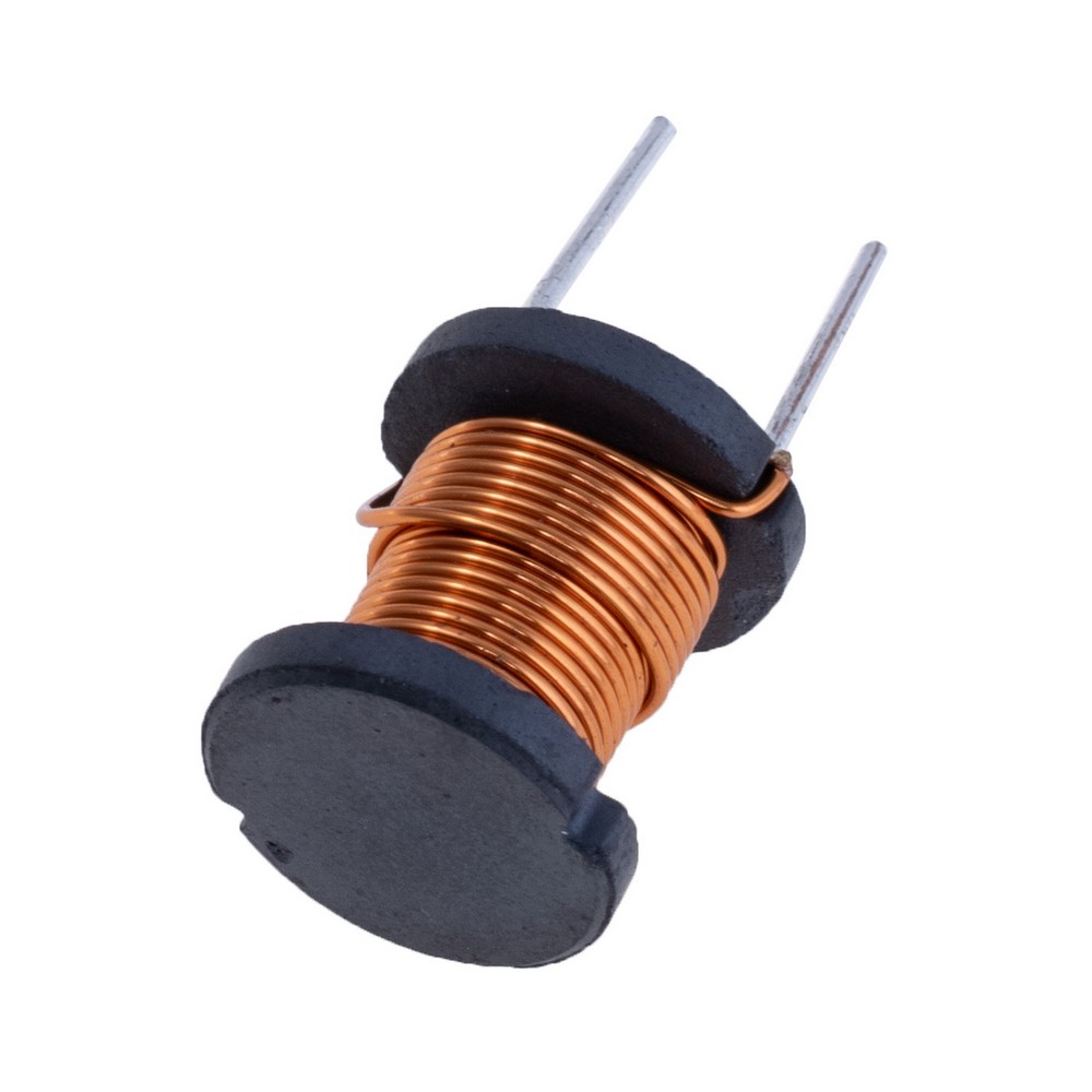 100uH 10% (MCDR1419NP-101K) (100uH, ±10%, Idc=3.2А, Rdc max=82 mOhm, radiale Anschlüsse, d=16,0mm, h=18,0mm)