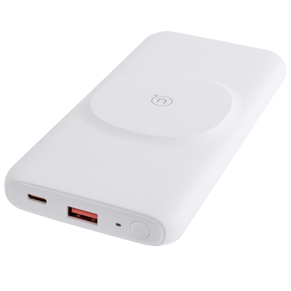 Power Bank 10000mAh 37Wh (Rated Capacity: 6000mAh) US-CD171 PB62 QC3.0+PD 20W белый (USAMS)