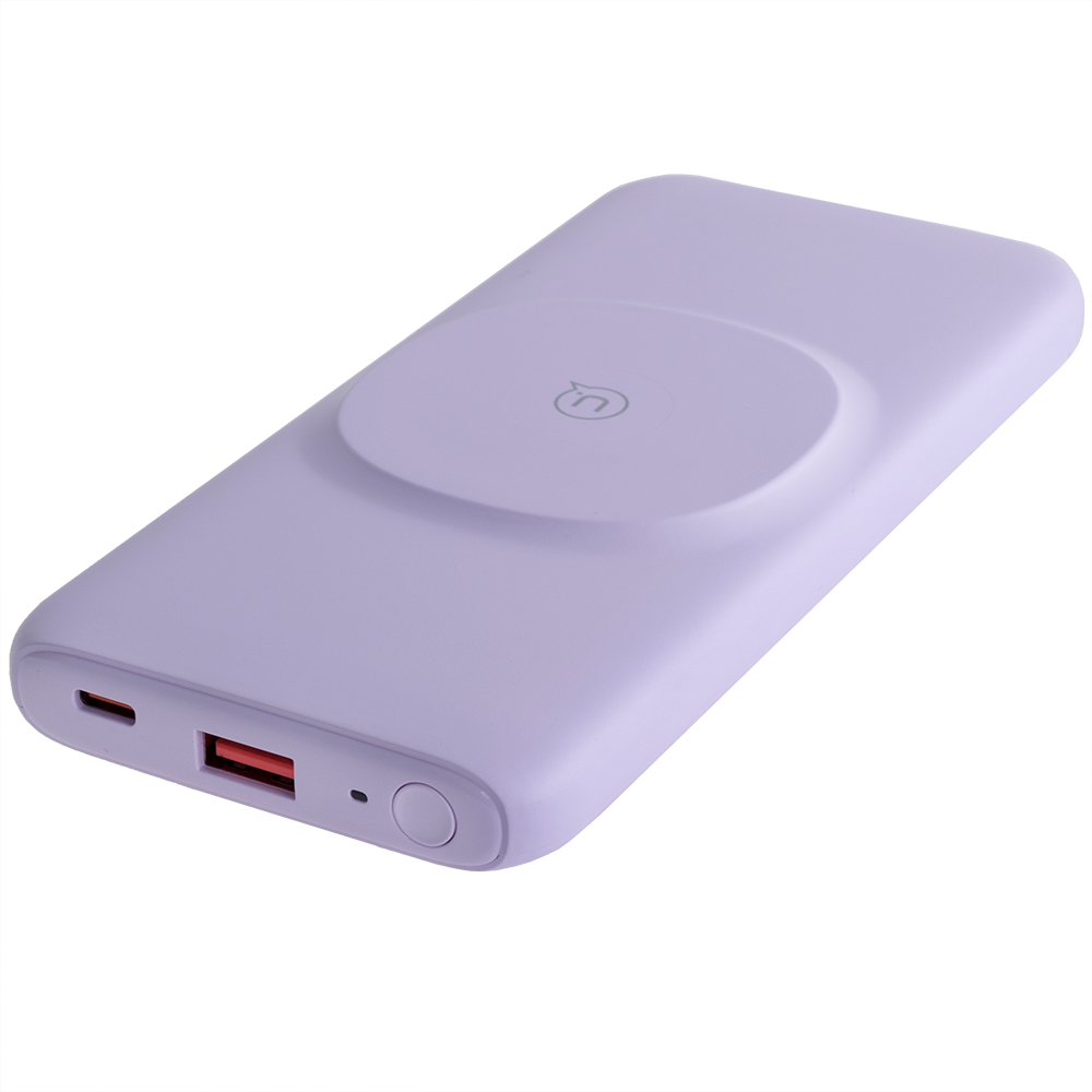 Power Bank 10000mAh 37Wh (Rated Capacity: 6000mAh) US-CD171 PB62 QC3.0+PD 20W розовый (USAMS)