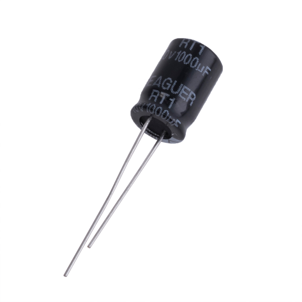 1000uF 10V RT1 8x12mm (RT11A102M0812-LEAGUER) (электролитический конденсатор)