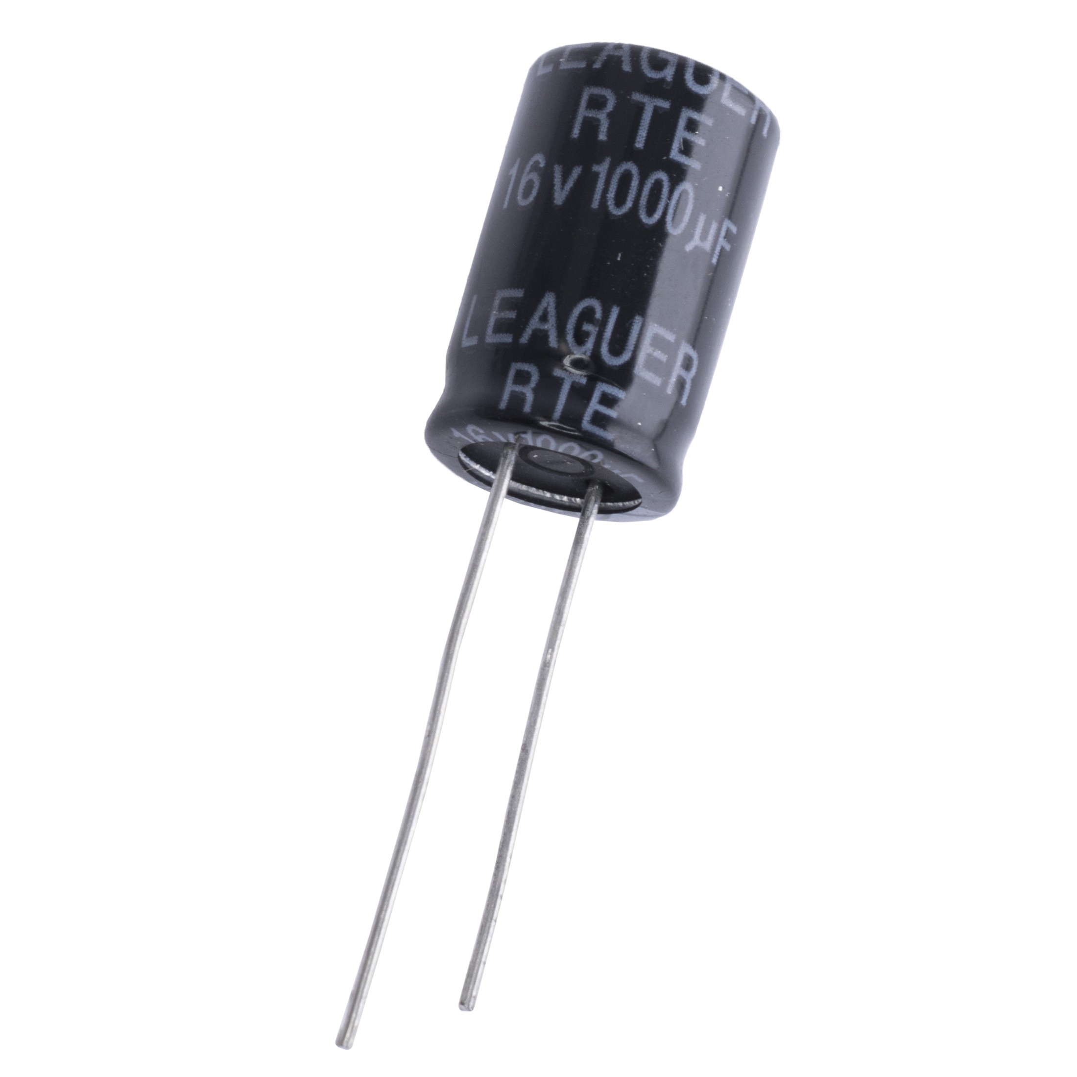 1000uF 16V RTE 10x16mm (low esr) (RTE1C102M1016F-LEAGUER) (электролитический конденсатор низкоимпедансный)