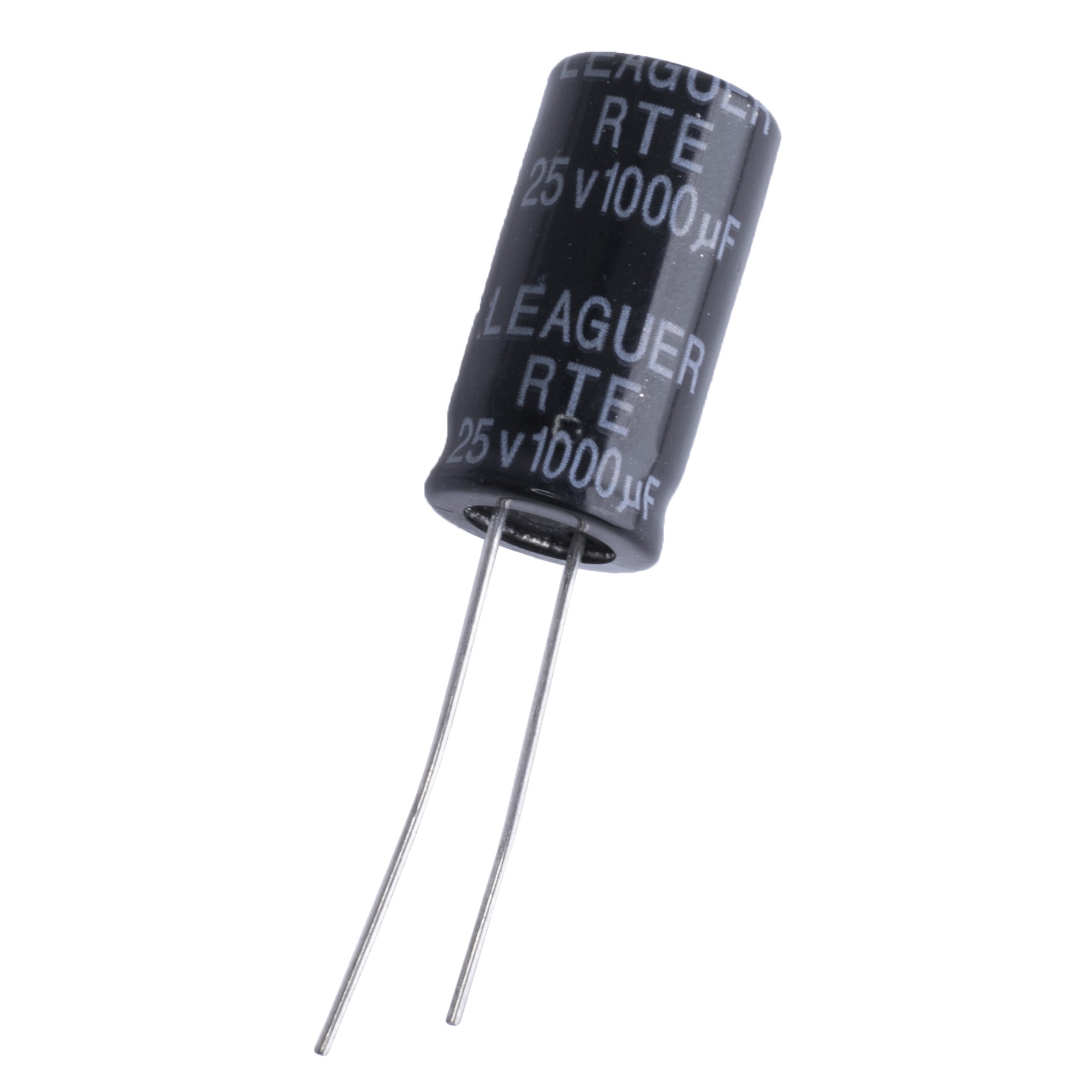 1000uF 25V RTE 10x20mm (low esr) (RTE1E102M1020F-LEAGUER) (электролитический конденсатор низкоимпедансный)