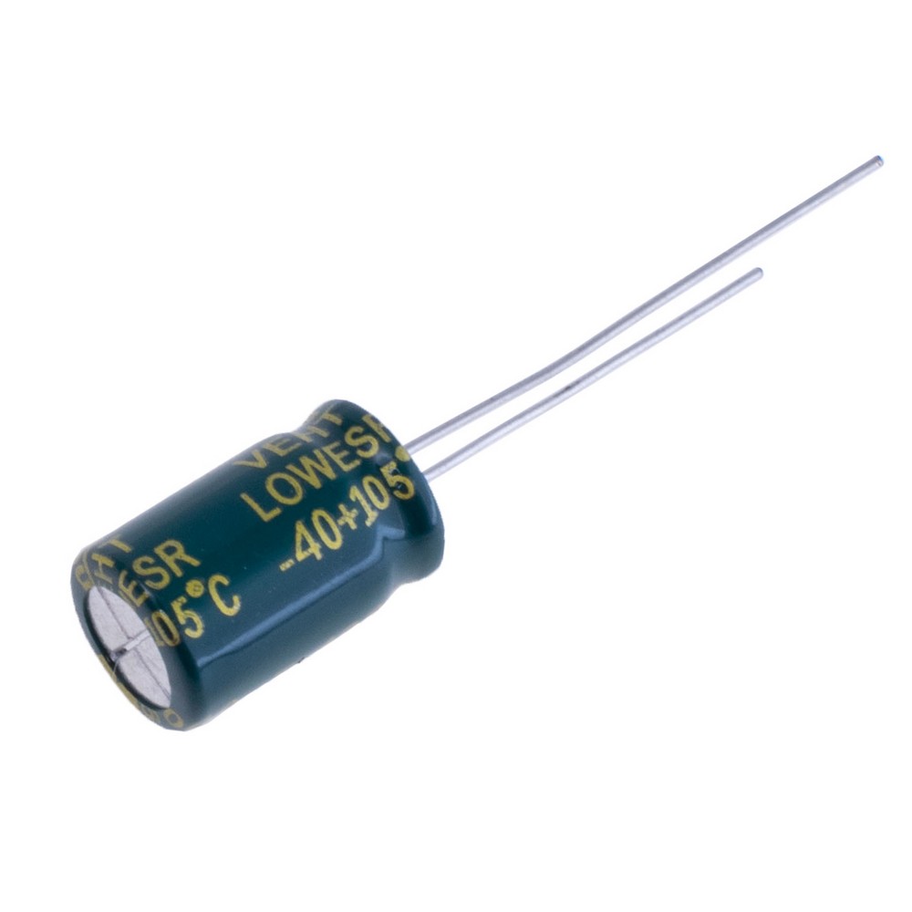 1000uF 6,3V 8x12,5mm (Chongx)(електролітичний конденсатор)