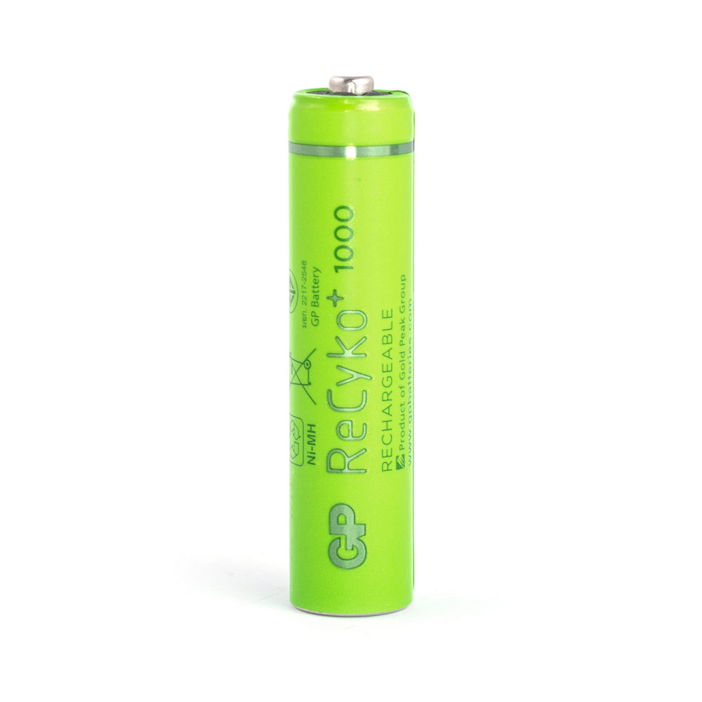 100AAAHCE-2GBE4  AAA R3 1000mAh GP ReCyko (Nickel-Metallhydrid-Batterie)