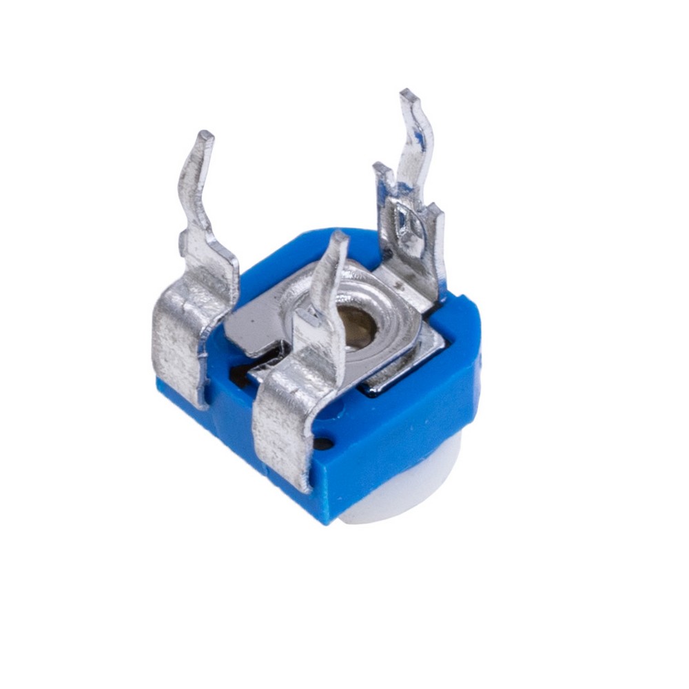100 kOhm SF065-100K (потенциометр выводной, регулировка сверху; шаг 5х2,5)
