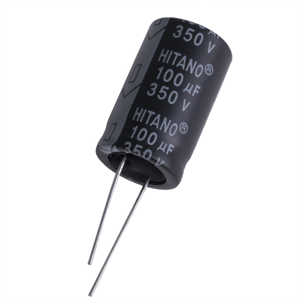 100uF 350V EHR 18x31,5mm (EHR101M2VBA-Hitano) (электролитический конденсатор)