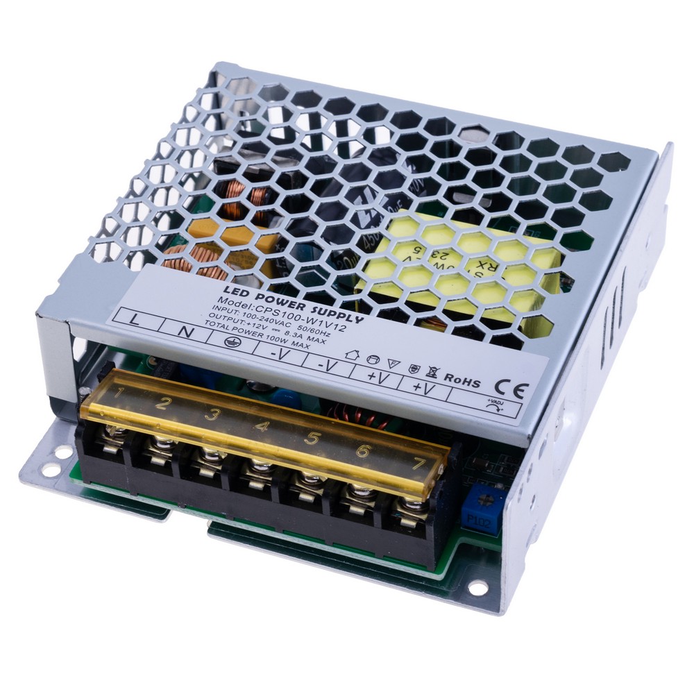 Блок живлення що вбудовується 100W 12V CPS100-W1V12 Блок живлення що вбудовується 100W 12V CPS100-W1V12