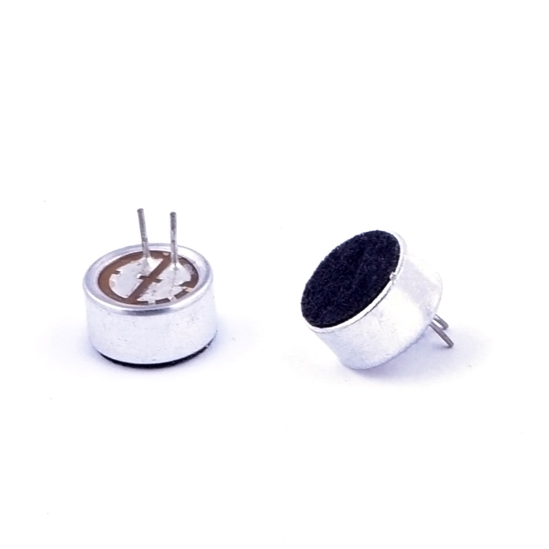 Mikrofon O9,7x5,2mm; 2,2kOm, Strom 0,8mA; Spannung 1,5 - 10V, SNR, 60dB (LD-MC-0905P) Mikrofon O9,7x5,2mm; 2,2kOm, Strom 0,8mA; Spannung 1,5 - 10V, SNR, 60dB (LD-MC-0905P)