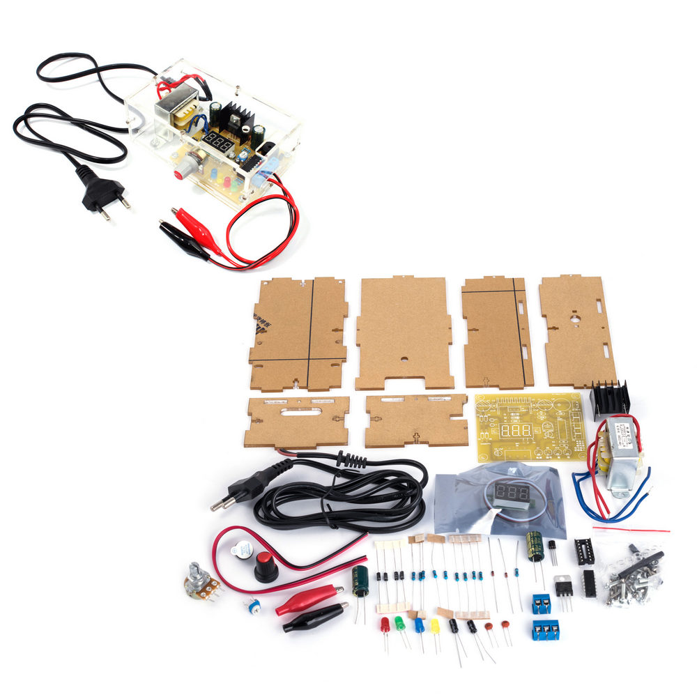 Einstellbare Stromversorgung der LM317 Einstellbare Stromversorgung der LM317