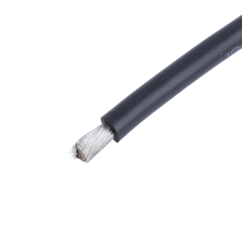 Silicone-10AWG (5.4mm2-1050/0.08TS) SCHWARZ