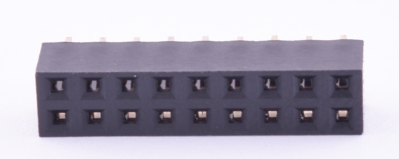PBD2-18 (KLS1-208B-4.3-2-18-S) (Buchse auf Platte, 2х9, 2,00mm)