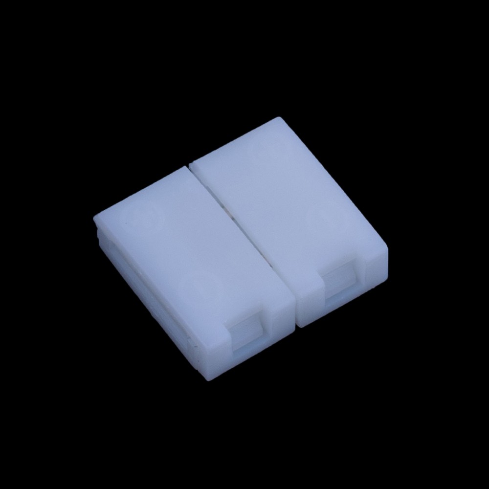 З'єднувач прямий 10mm LED 3528/5050, 2 контакта.