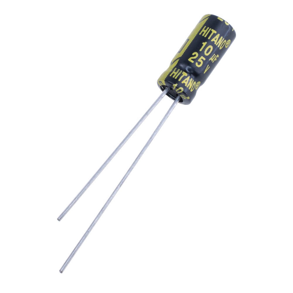 10uF 25V EXR 5x11mm (EXR100M25B-Hitano)