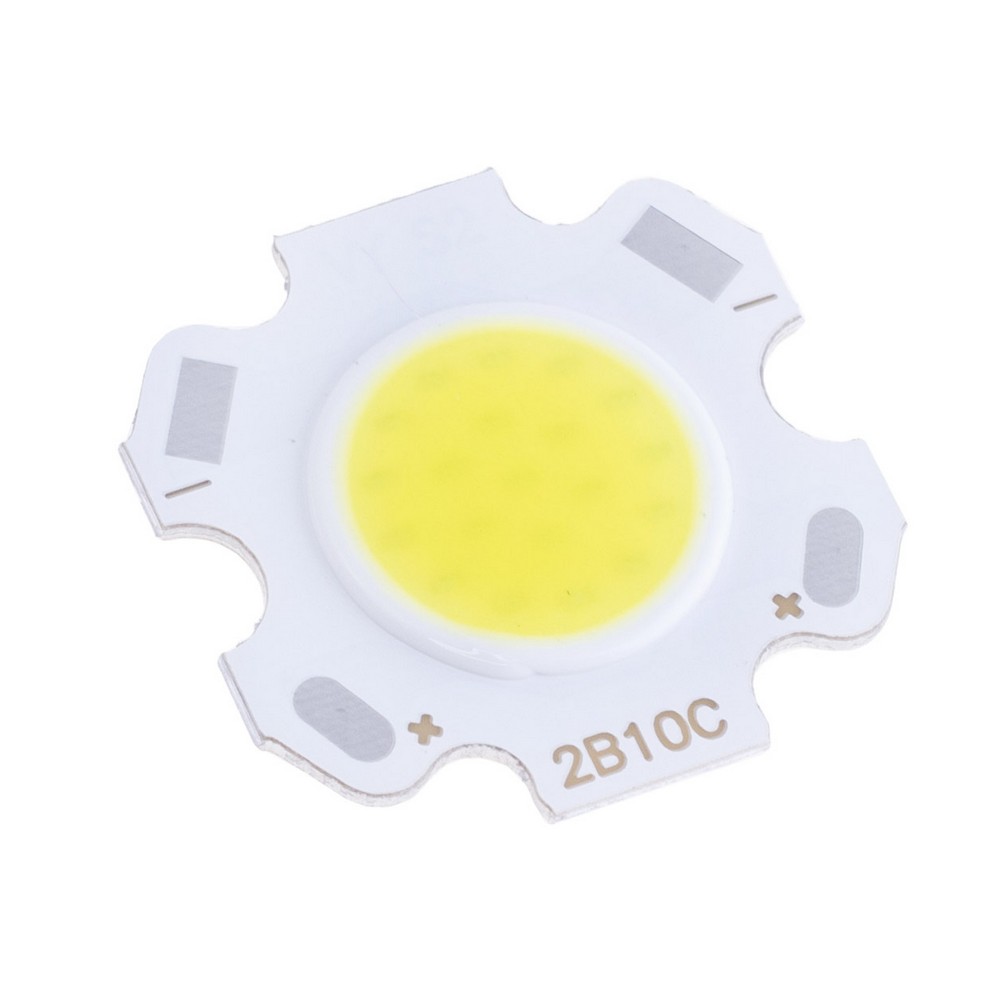 Світлодіод COB 1313 10W 6500K, 250mA(Max) @ DC 30-32V, 900-1000LM, 20x20mm Світлодіод COB 1313 10W 6500K, 250mA(Max) @ DC 30-32V, 900-1000LM, 20x20mm