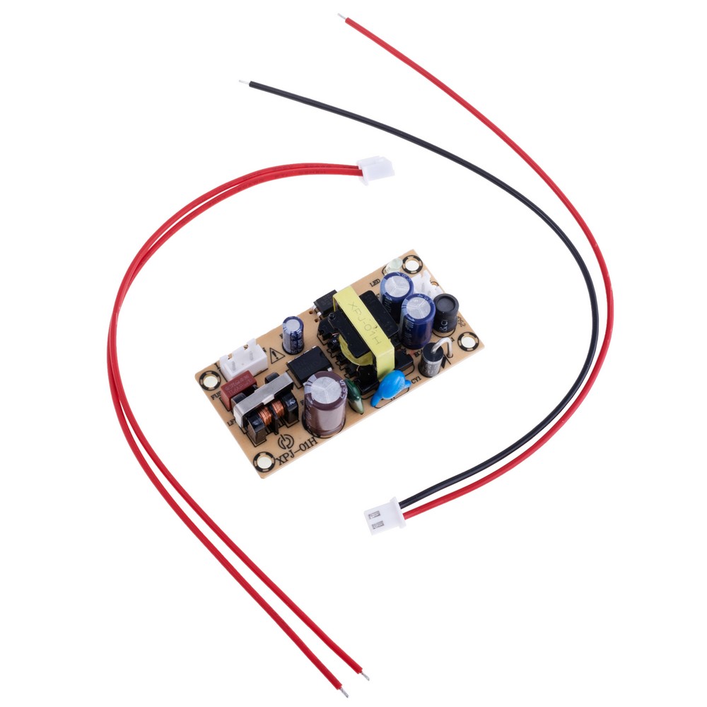 Драйвер для світлодіодів 10W без корпуса, DC 5V @ 2A, AC 180-240V, 65x33x21mm