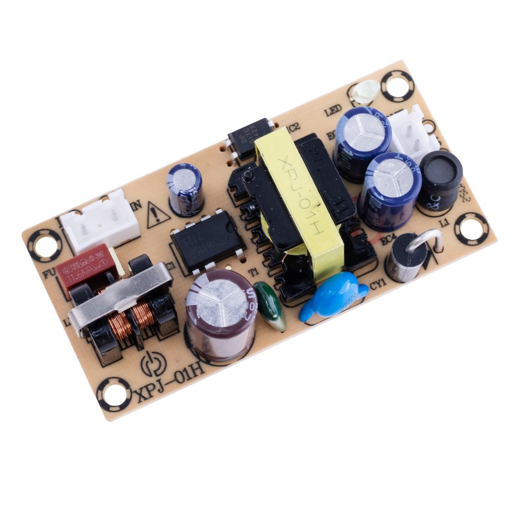 Драйвер для світлодіодів 10W без корпуса, DC 5V @ 2A, AC 180-240V, 65x33x21mm