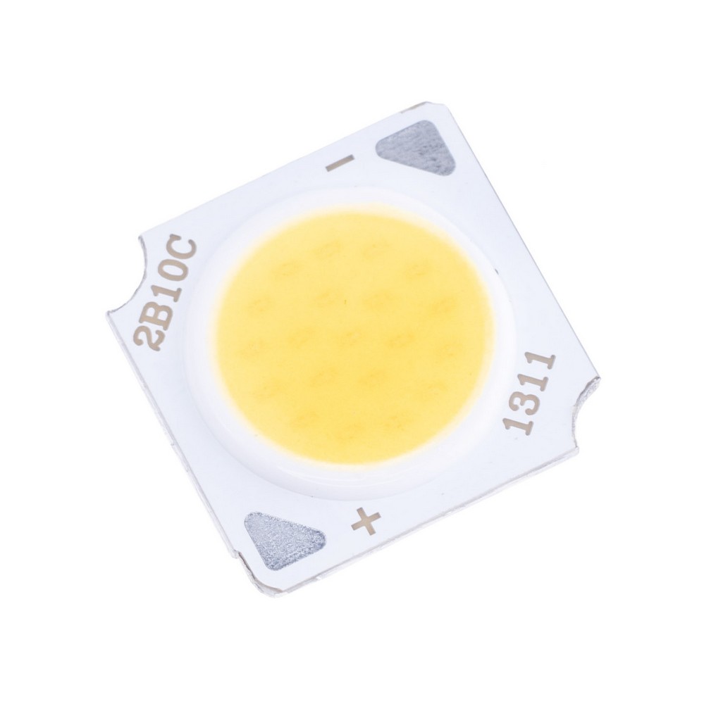 Світлодіод COB 1313 10W 4000K, 250mA(Max) @ DC 30-32V, 900-1000LM, 13x13mm