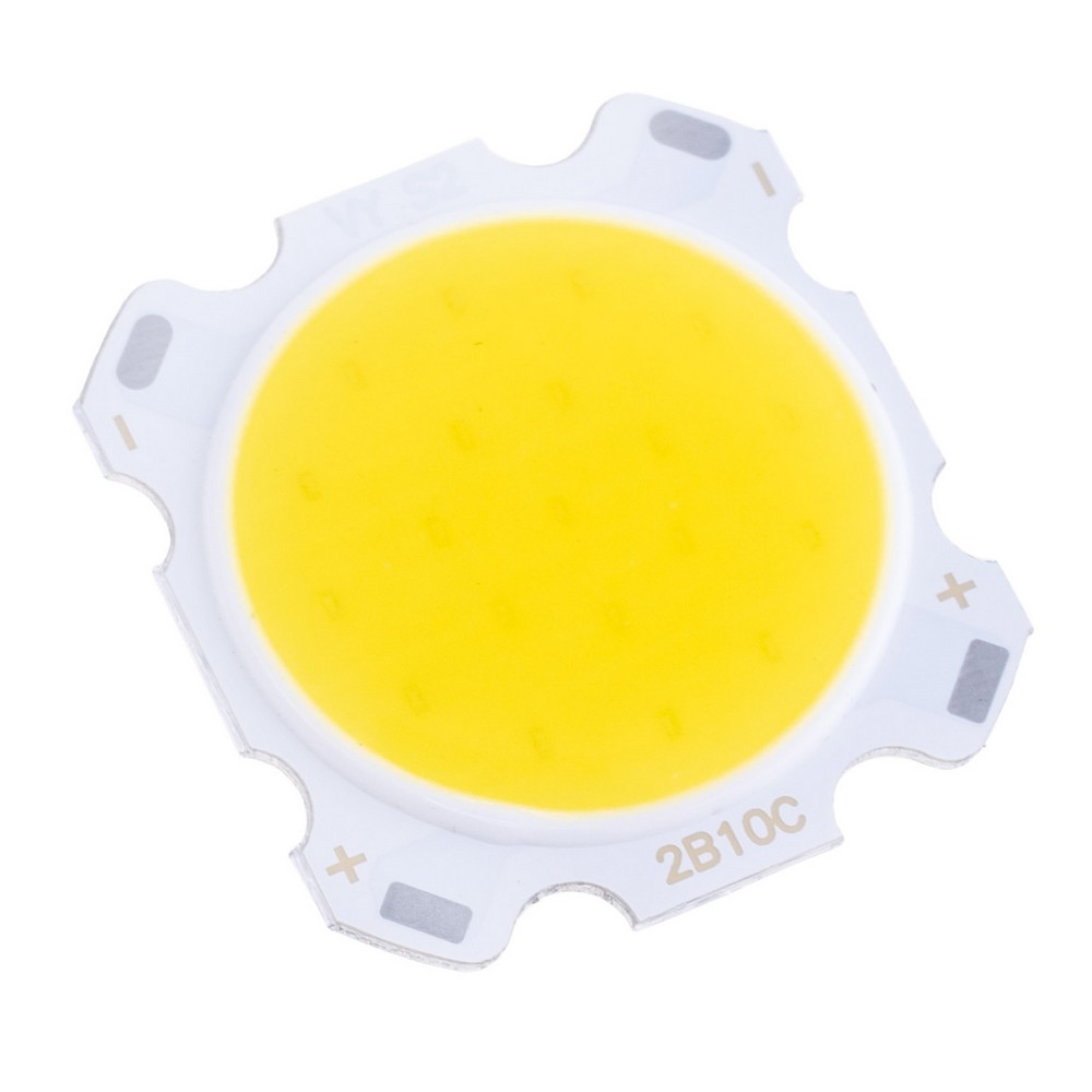Світлодіод COB 1313 10W 4000K, 250mA(Max) @ DC 30-32V, 900-1000LM, 24x22mm Світлодіод COB 1313 10W 4000K, 250mA(Max) @ DC 30-32V, 900-1000LM, 24x22mm